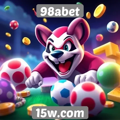 Variedade de jogos disponíveis no 98abet